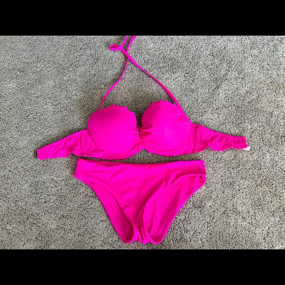 Victoria’s Secret Hot Pink Bikini Bathing Suit